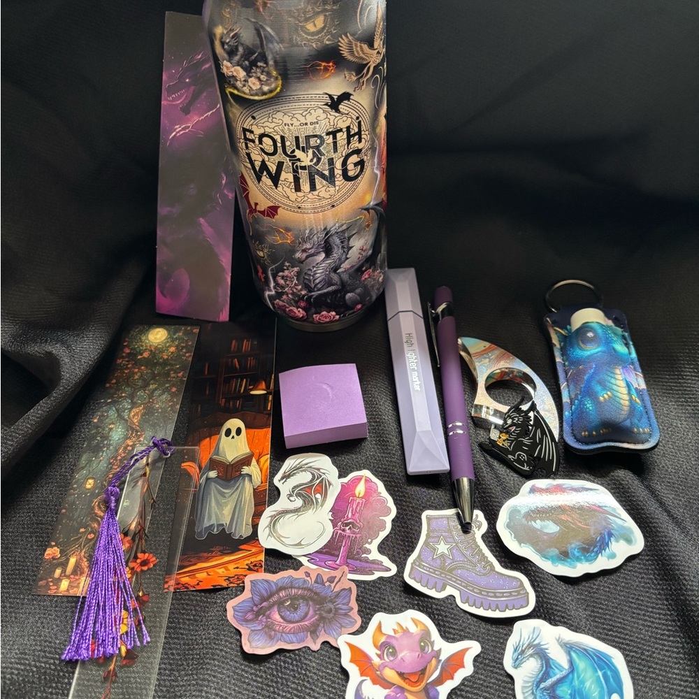 Tumbler Bookish Bundle - Fourth Wing